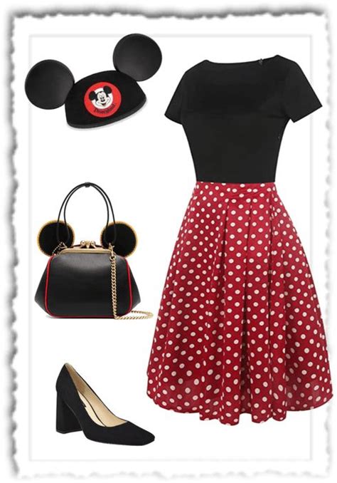 Minnie Mouse Outfit | ShopLook | Minnie mouse outfits, Disney outfits ...