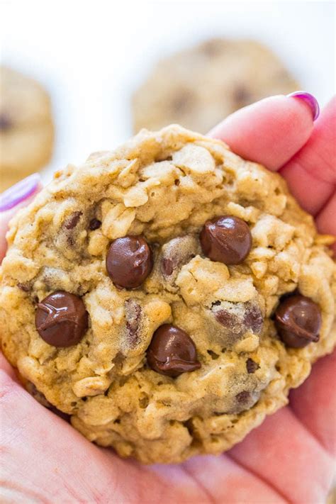 Oatmeal Scotchies Recipe (Oatmeal Butterscotch Cookies!) - Averie Cooks