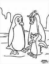 Angry Penguin Coloring Page  ColoringBay sketch template