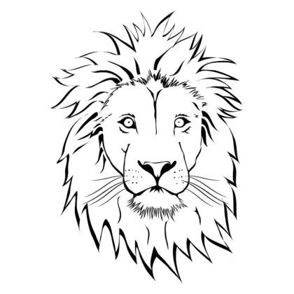 Roaring Lion Vector