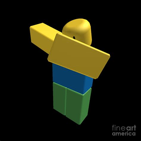 Roblox Yellow Noob Digital Art by Paula Moon