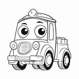 The Fire Truck Coloring Pages Vector Worksheet Outline  sketch template
