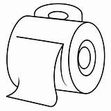 Premium Vector  Toilet paper coloring Page Outline book sketch template