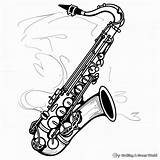Instrument Coloring Pages  Free & Printable sketch template
