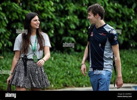 Girlfriend of daniil kvyat hi-res stock photography and images - Alamy