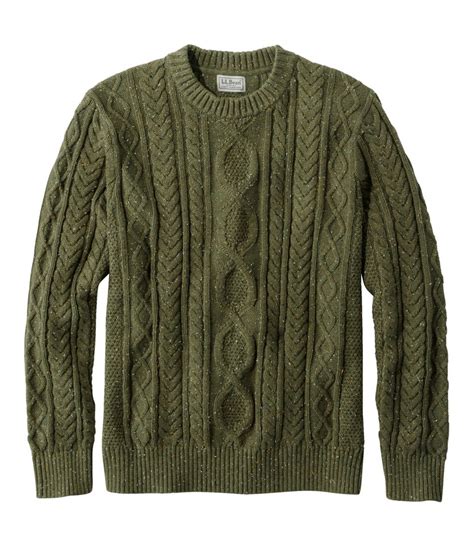 Men's Soft Cotton Rib Stitch Crewneck Sweater - staraliner.com