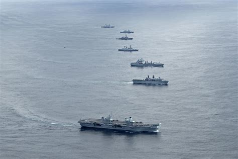 15 NATO Ships Meet Up in the North Atlantic Ocean - Naval News