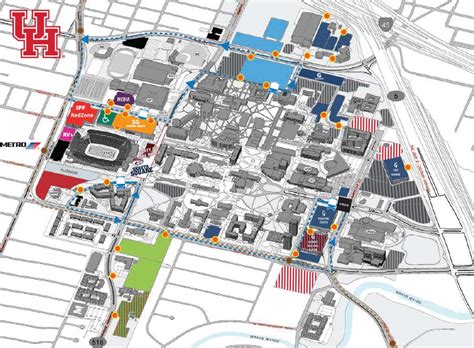 University Of Houston Parking Map - Living Room Design 2020