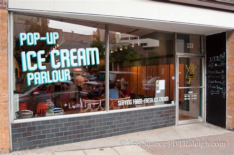 Pop-Up Ice Cream Parlour Sets Up Shop Through August 31 – The Raleigh Connoisseur