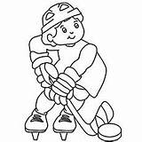 Hockey Coloring Pages To Print sketch template