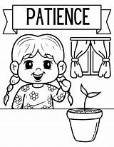 Fruit Of The Spirit Patience Coloring Pages  Sunday School coloring sketch template