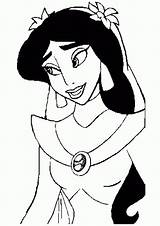 Printable Princess Jasmine Coloring Pages  Home sketch template