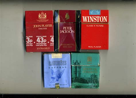 Cigarette packets - John Player King Size, Peter Jackson (… | Flickr
