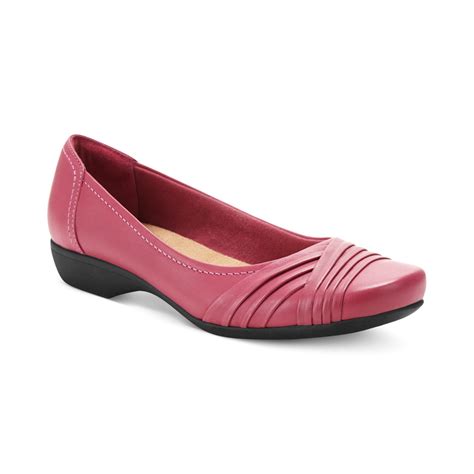 Lyst - Clarks Womens Propose Pixie Flats in Pink