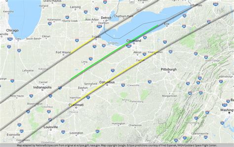 Total Solar Eclipse 2024 Path Ohio - Gigi Jordana