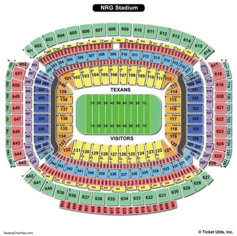 nrg stadium seating chart