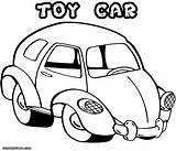 Toy Car Coloring Page  Home sketch template