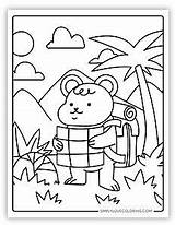 51 Bear Coloring Pages Free PDF Printables  Simply Love sketch template