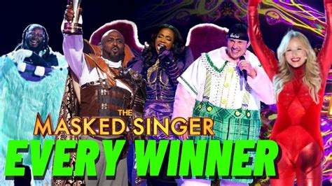 Every Masked Singer Winner (Season 1-6) - YouTube