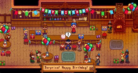 What if you could add your birthday in Stardew Valley? Imagine the ...