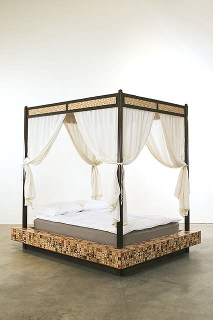 Brian Reid "Hourglass" Bed | Queen size bed created for the … | Flickr