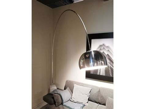 Arco floor lamp by Achille Castiglioni (halogen), Flos - Deesup