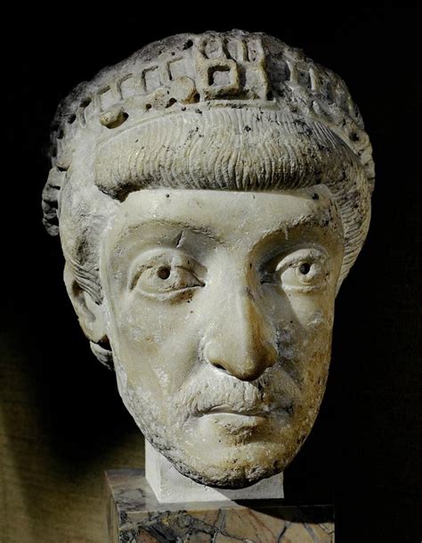 Emperor Theodosius II (401-450) Son of Arcaduis and Aelia Eudoxia ...