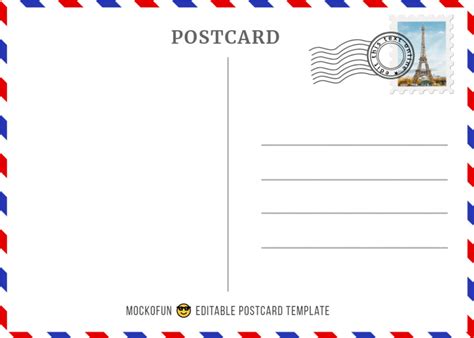 Postcard Template - MockoFUN 😎