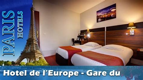 Hotel de l'Europe - Gare du Nord - Paris Hotels, France - YouTube