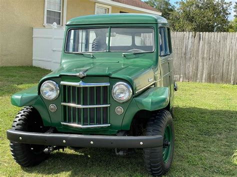 1955 Jeep Willys Station Wagon - Classic Jeep Willys Station Wagon 1955 ...