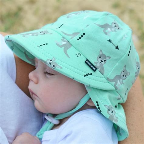 Legionnaire Boys Sun Hat with Strap - Bedhead Hats - UPF 50+ Baby ...