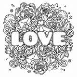 Love Coloring Pages  Coloring Pages For Kids And Adults sketch template