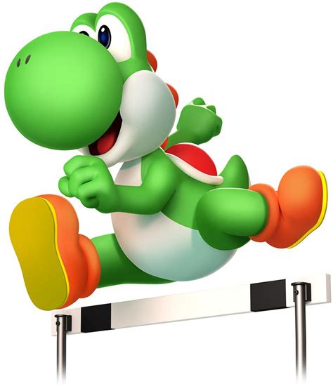 Yoshi, 100m Hurdles - Mario & Sonic at the London 2012 Olympic Games | Yoshi, Super mario bros ...