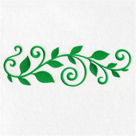 Elegant Vine Border design (M18009) from www.Emblibrary.com ...