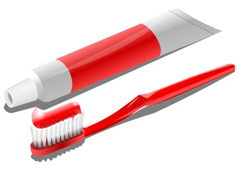 Free Clipart: Toothbrush And Toothpaste | gustavorezende