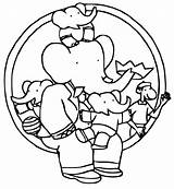 Free Babar Drawing To Print And color  Coloring Pages sketch template