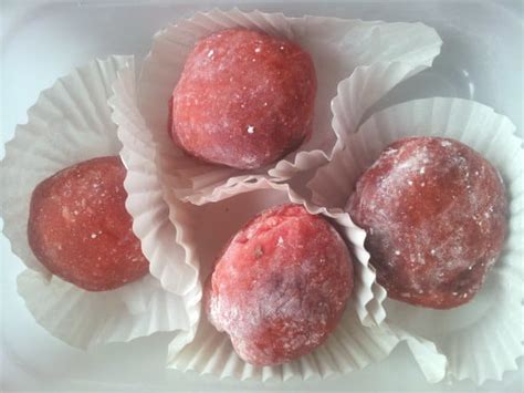 pink mochi image - Cooking Korean food with Maangchi