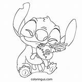 Stitch  Free Printable Coloring Pages sketch template