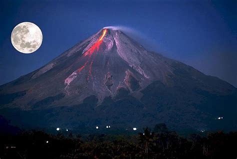 volcano, eruption, costa rica, arenal, lava, volcanic, nature ...