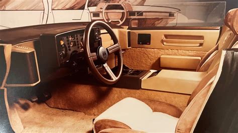 Pontiac Goes Mid Engine: Designing the 1984-88 Pontiac Fiero's Interior ...