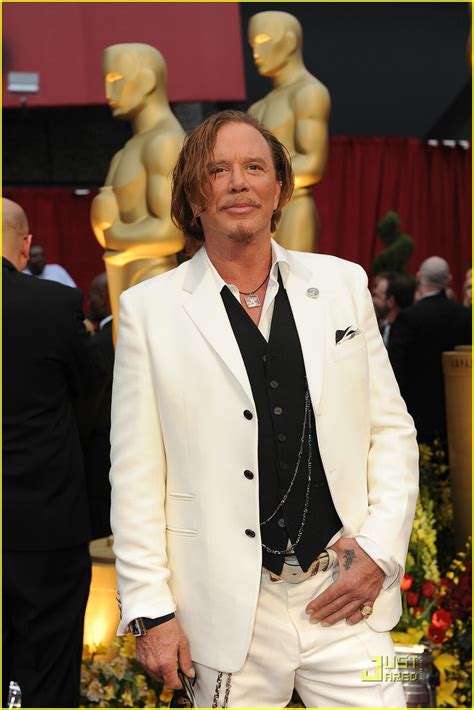 Mickey Rourke -- Oscars 2009: Photo 1745561 | Mickey Rourke, Oscars 2009 Pictures | Just Jared