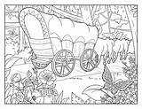 Pioneer Coloring Page sketch template