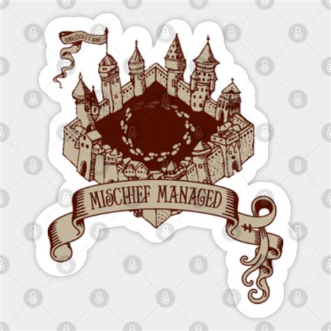 Managed Mischief - Harry Potter - Sticker | TeePublic