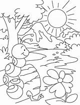 Ant Hill Coloring Page Coloring Pages sketch template
