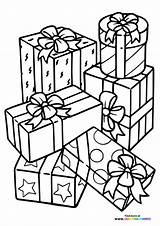 Birthday presents  Coloring Pages For Kids Free Print Or Download sketch template