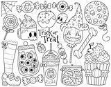 Candy Halloween Coloring Pages sketch template