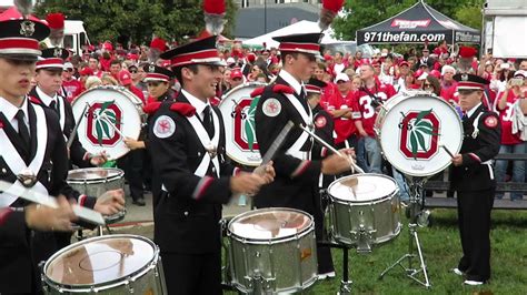 OSU Marching Band Drum line Mash up #DRUMLINE#TBDBITL# ...