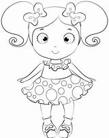 Baby Doll Color Pages 17QQcom  Coloring Nation sketch template