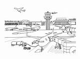 Lego Airport Coloring Pages sketch template