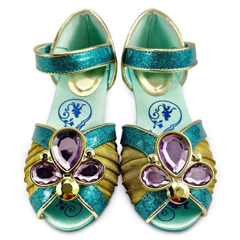 NWT Disney Store Jasmine Costume Shoes many sizes Princess Aladdin U ...